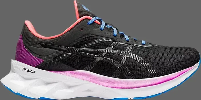 Кроссовки wmns novablast 'black' Asics, черный