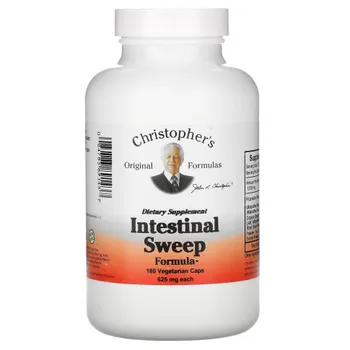 Christopher's Original Formulas, Intestinal Sweep Formula, 625 мг, 180 вегетарианских капсул
