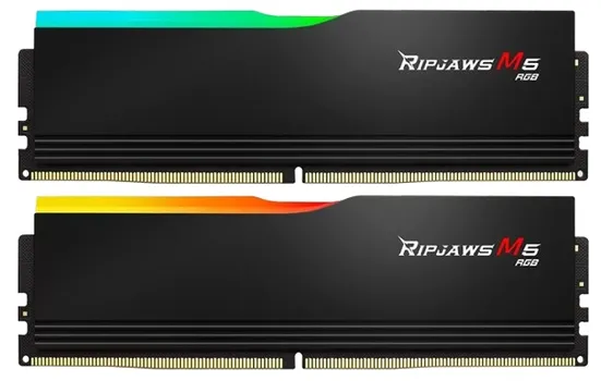 Модуль памяти DDR5 32GB (2*16GB) G.Skill F5-6000J3238F16GX2-RM5RK RIPJAWS M5 RGB PC5-48000 6000MHz CL32 1.35V