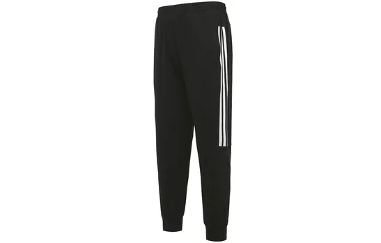 Adidas Мужские трикотажные спортивные штаны, Черный