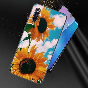 Летний чехол с цветочным рисунком ромашки и подсолнуха для Xiaomi Redmi 7 7A 8A 9i 9A 9C 10 10A 10C K20 Note 5 6 Mi 8 9 9T Pro A2 Lite A3 6X Mix 3 Xiaomi Mi Mix 3