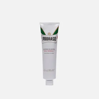 Крем для бритья Proraso Shaving Sensitive Oatmeal/Green Tea, цвет белый