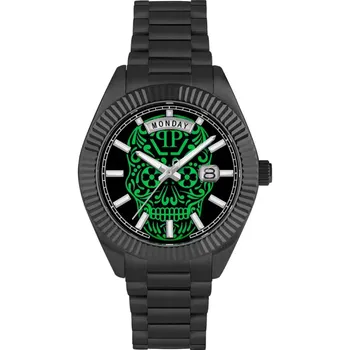 fashion наручные мужские часы Philipp Plein PWPNA0724. Коллекция Date Superlative