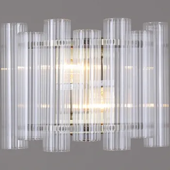 Бра хрусталь ILLUMICO IL0686-2WSQ-24 AB LYRA