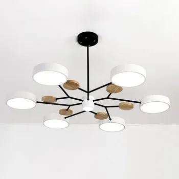 Люстра LED на штанге Meade 6 Lamps White ImperiumLoft Meade-01 (207860-26)