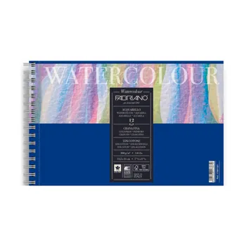 Альбом для акварели на спирали Fabriano "Watercolour" 13,5х21 см 12 л 300 г