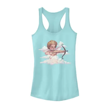 Детская майка Vintage Cupid ко Дню святого Валентина