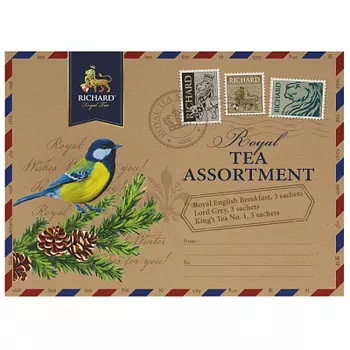 Чай Richard Royal Tea Assortment Ассорти 3 вкуса по 3 сашета