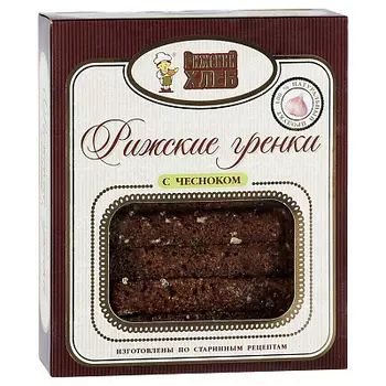 Гренки рижские с чесноком Рижский хлеб