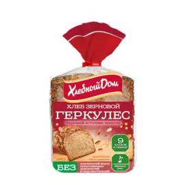Хлеб Геркулес зерновой половинка Хлебный дом