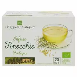 Чай травяной из фенхеля пакетиков Il Viaggiator Biologico