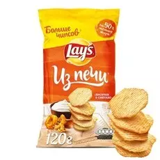 Чипсы Из Печи Лисички в сметане Lays