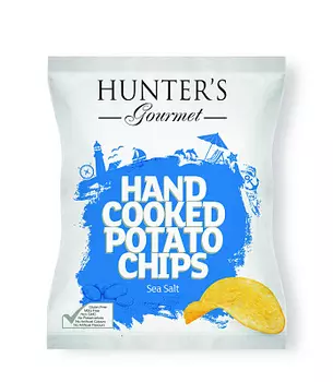 Чипсы картофельные с морской солью Hunters Gourmet