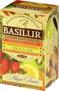 Чай Волшебные фрукты Ассорти 20 пакетиков Basilur