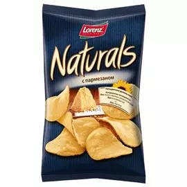 Чипсы Naturals с пармезаном Lorenz
