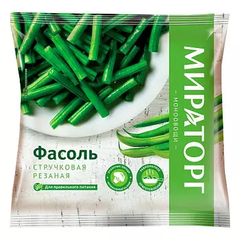 Фасоль стручковая рез. с/м 30-40мм 400г Vитамин Мираторг