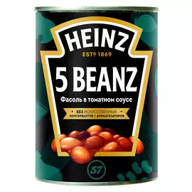Фасоль в томатном соусе 200г Heinz