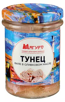 Филе тунца в оливковом масле Магуро
