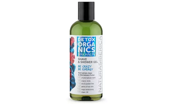 Гель для душа Энергетический Detox organics Sakhalin NATURA SIBERICA