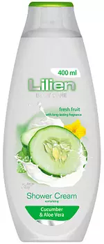Гель для душа Огурец и Алое Вера Lilien