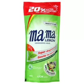 Гель для посуды и детских принадлежностей Зеленый чай Mama lemon