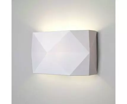Настенный светильник с тканевым абажуром 3315 Kantoor White