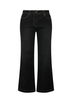 Расклешенные джинсы NORA WEIT UND STRETCHKOMFORT 4-POCKET Angel of Style, черный