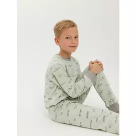 пижама для мальчиков (зеленый, 122-128 (7-8 YEARS))