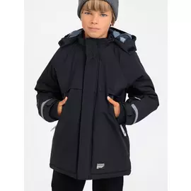 куртка для мальчиков (черный, 146/ 11-12 YEARS)