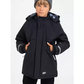 куртка для мальчиков (черный, 152/ 12-13 YEARS)