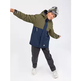 куртка для мальчиков (зеленый, 128/ 8-9 YEARS)