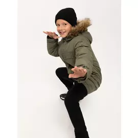 куртка для мальчиков (зеленый, 128 /8-9 YEARS)