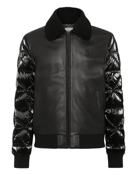 Кожаная куртка PHILIPP PLEIN