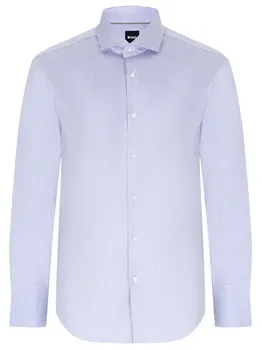 Рубашка Slim Fit хлопковая BOSS
