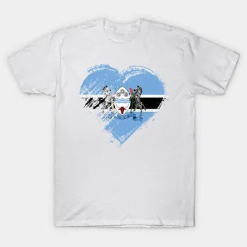 Футболка женская шероховатый I Love Botswana Heart Flag Harajuku Print Kawaii футболка летняя женская футболка с коротким рукавом топ футболка S розовый