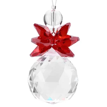 Подвесной кулон Suncatcher из прозрачного кристалла K9, призмы, свадебное украшение, рождественский декор, зеленый зелёный