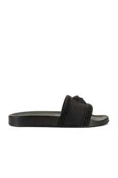 Шлепанцы Versace, черный