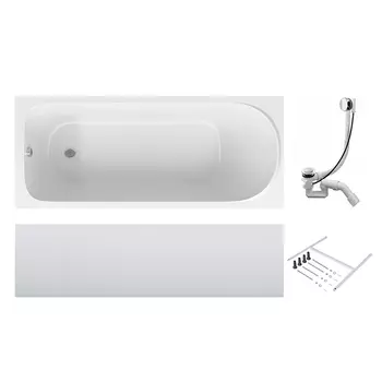 Ванна акриловая AM.PM Sense W75A-150-070W-KL, 150x70