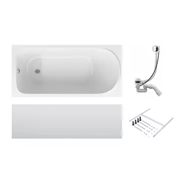 Ванна акриловая AM.PM Sense W75A-170-070W-KL, 170x70