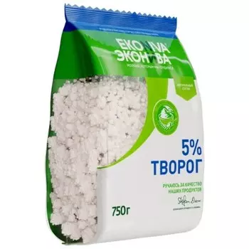 Творог эконива 750 г 5% стабило бэг