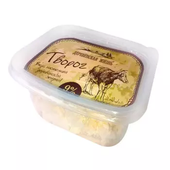 Творог деревенская жизнь 300г 9% пл/к