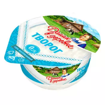 Творог Домик в Деревне 170г 0,2%