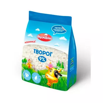 Творог Вкуснотеево 200г 9%