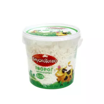 Творог вкуснотеево 750 г 0, 3% легкий