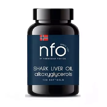NORVEGIAN FISH OIL Омега-3 Жир печени акулы капсулы 690 мг