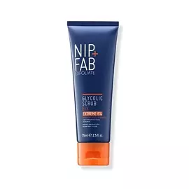 NIP&FAB Скраб для лица с гликолевой кислотой 6% Exfoliate Glycolic Scrub Fix Extreme 6%