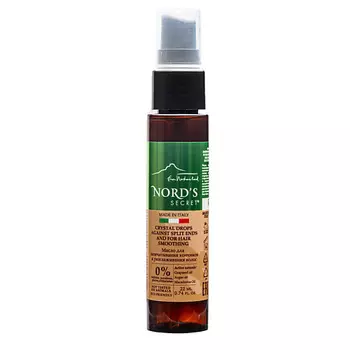 NORD'S SECRET Масло для запечатывания кончиков и разглаживания волос Crystal Drops Against Split Ends and For Hair Smoothing