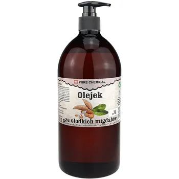 Pure Chemie, Миндальное масло из сладкого миндаля + дозатор, 1000 мл