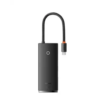 Хаб-адаптер Baseus Lite Series Black (WKQX050001)