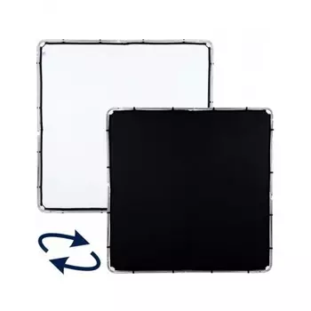 Флаг светоотражающий Lastolite LL LR82221R SkyRapid Fab Black/White